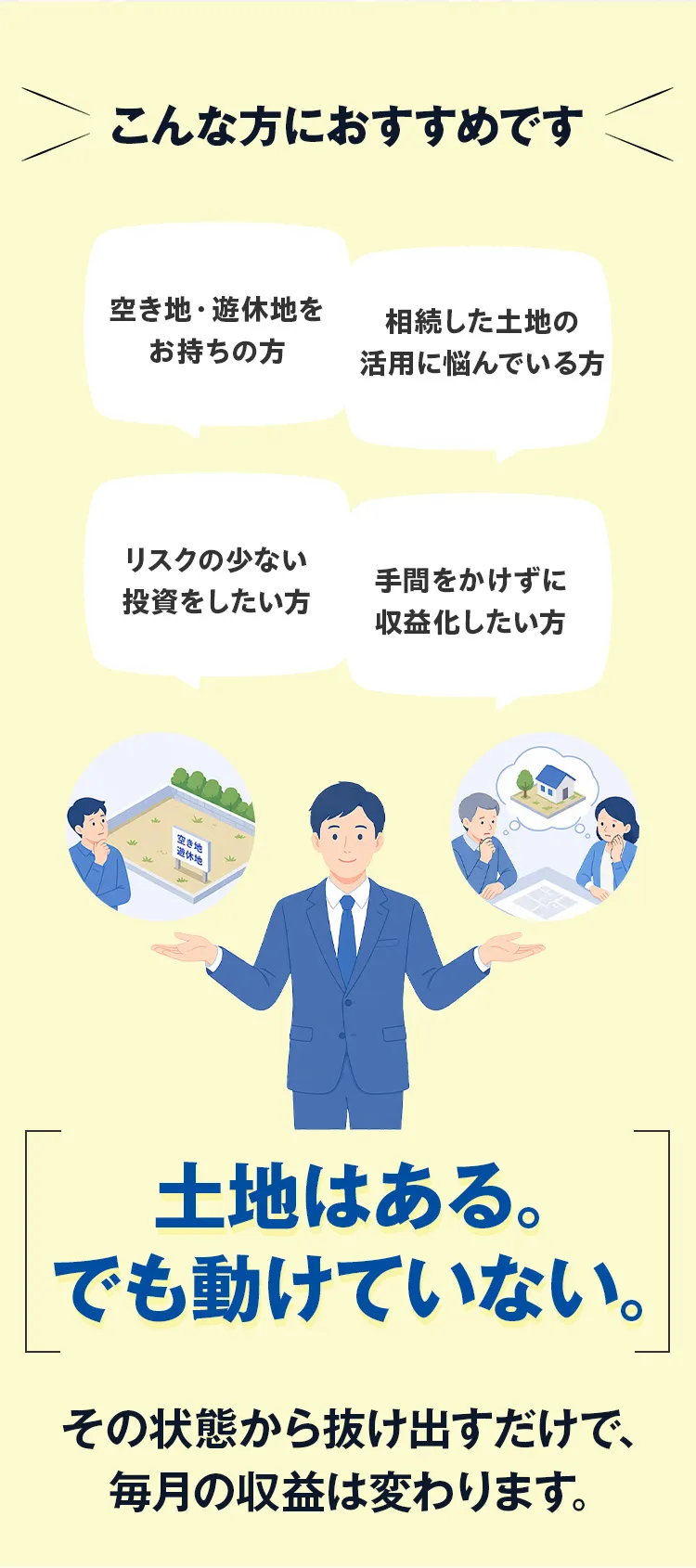 初期費用0円で始める駐車場の土地活用｜クレスト